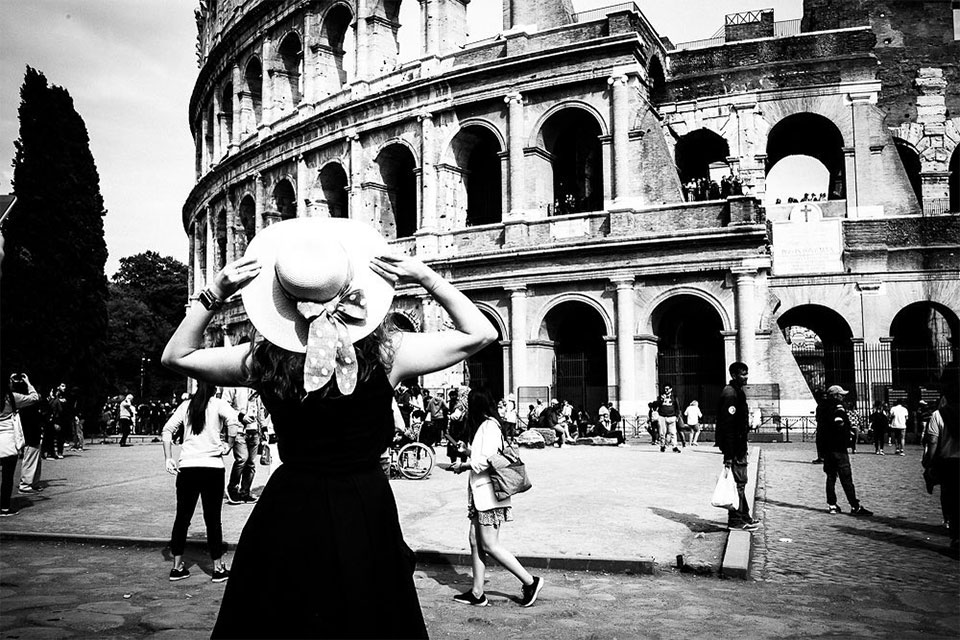 Tourists_2 Travel photography by Nicola Tanzini, Street Diaries, Rome.