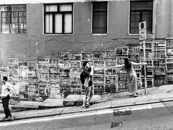 Photo #43 Hong Kong, 2019: tourists take a photo